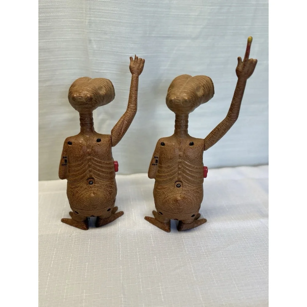 Vintage 2002 E.T. The Extra-Terrestrial Electronic Talking Figure Untested Note